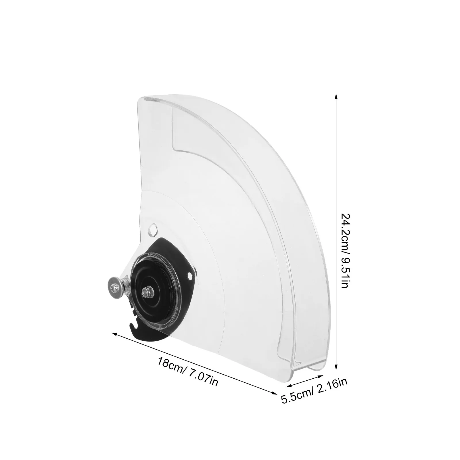 Transparent Circular Saw Guard for Table Saw Woodworking Clear Blade Cover Impact Resistant Anti Splash Dust Protection Safety