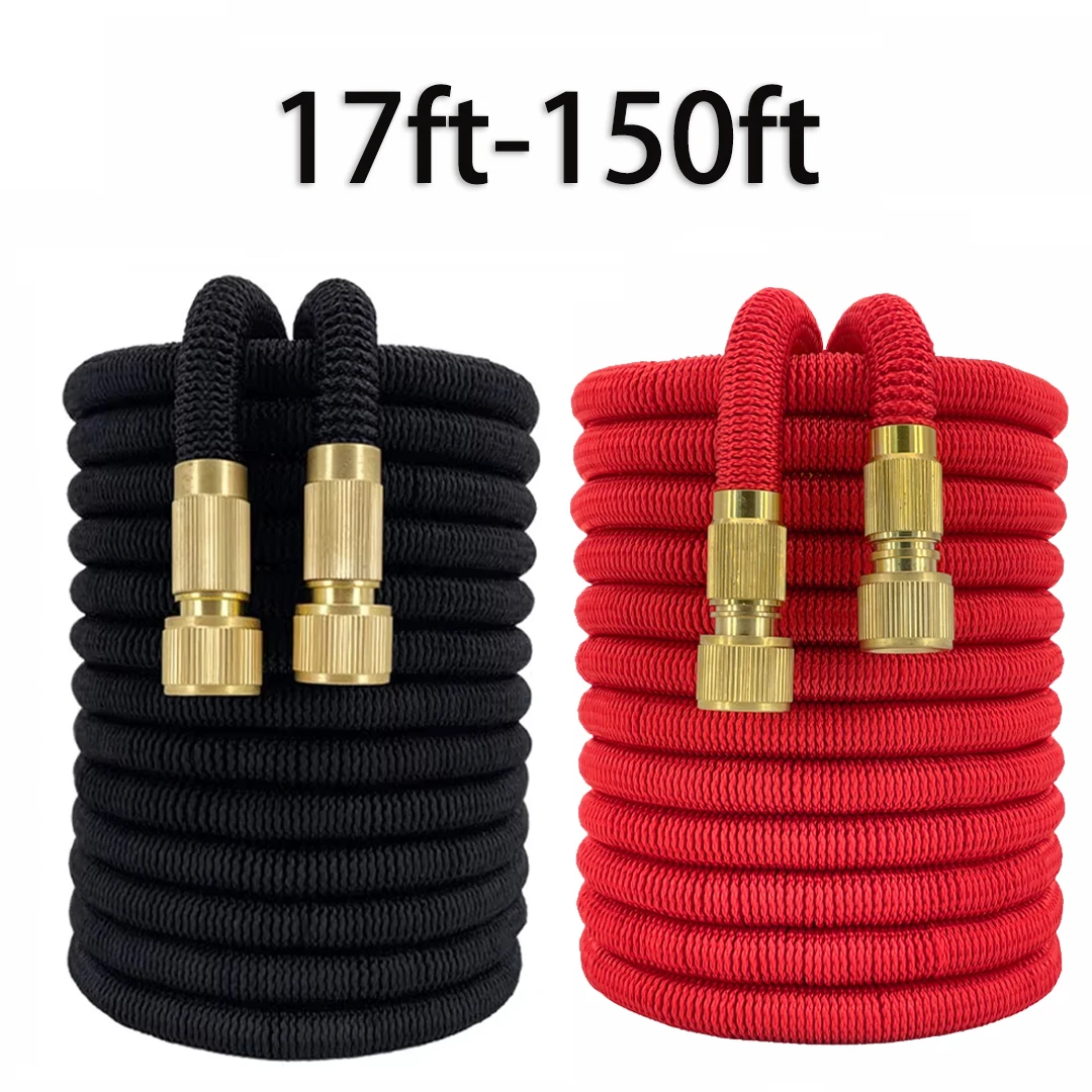 Flexible Garden Hose High Pressure Car Wash Hose Home Garden Daily Watering Tools Expandable Magic Water Pipes 25FT-150FT ﻿