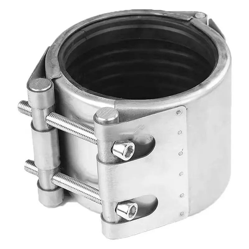 Pipe Leak Seal Repairer, Metal Pipe Emergency Pipe Repair Kit, Stainless Steel Pipe Repairer (60Mm-65Mm/2.5 Inches)-A68E