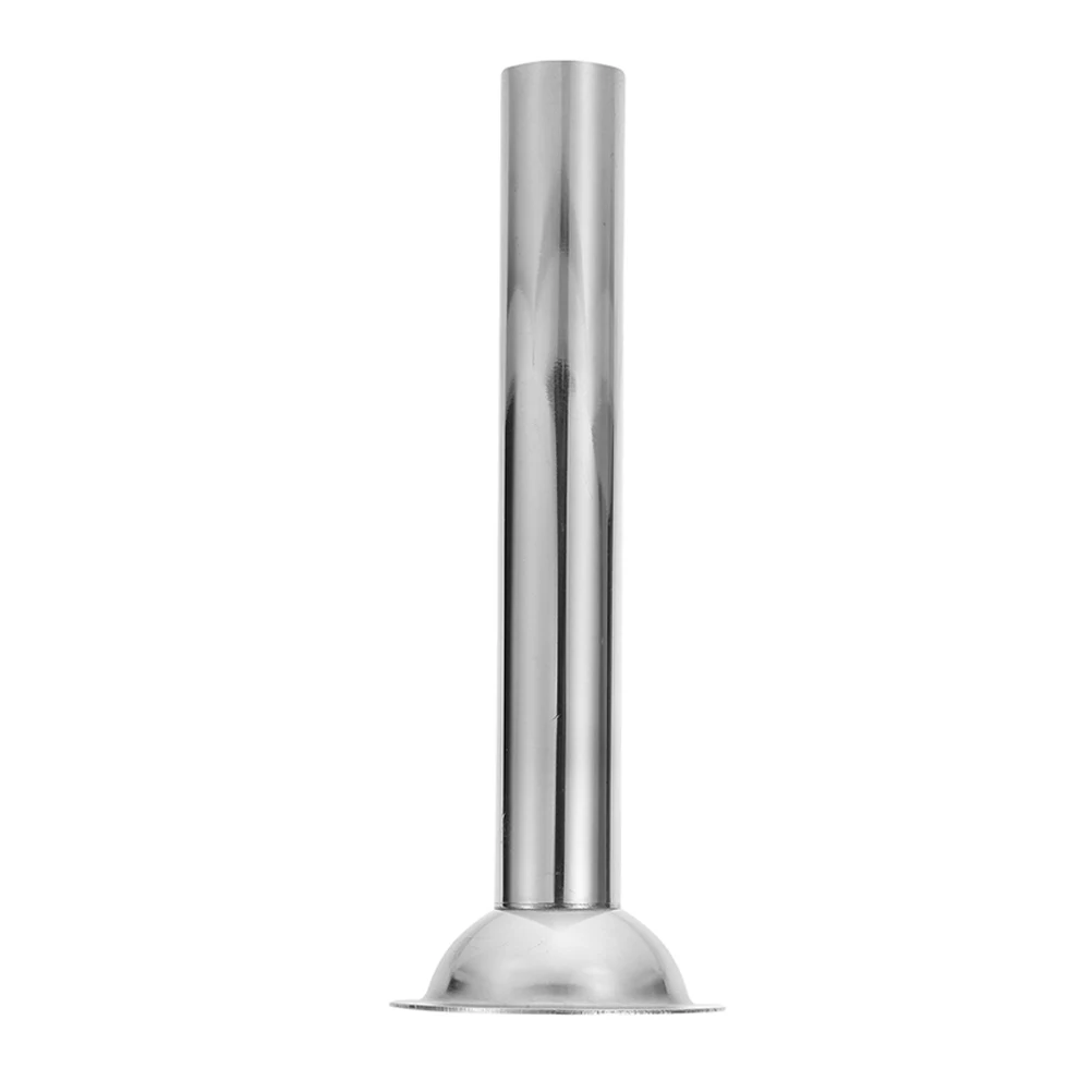 

1pcs Stainless Steel Filling Tube Smooth Interior Stuffing Tool For Homemade Sausage Making Meat Stuffer Funnel