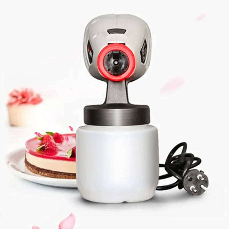 Sandblasting machine baking chocolate French West Point mousse birthday cake small household spray cream dessert spray gun