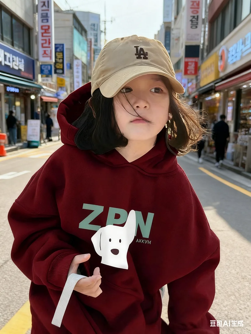 

Новинка 2025, хлопковый пуловер с капюшоном для девочек, корейский Y2K Harajuku, ретро, американская уличная спортивная одежда в стиле хип-хоп на осень