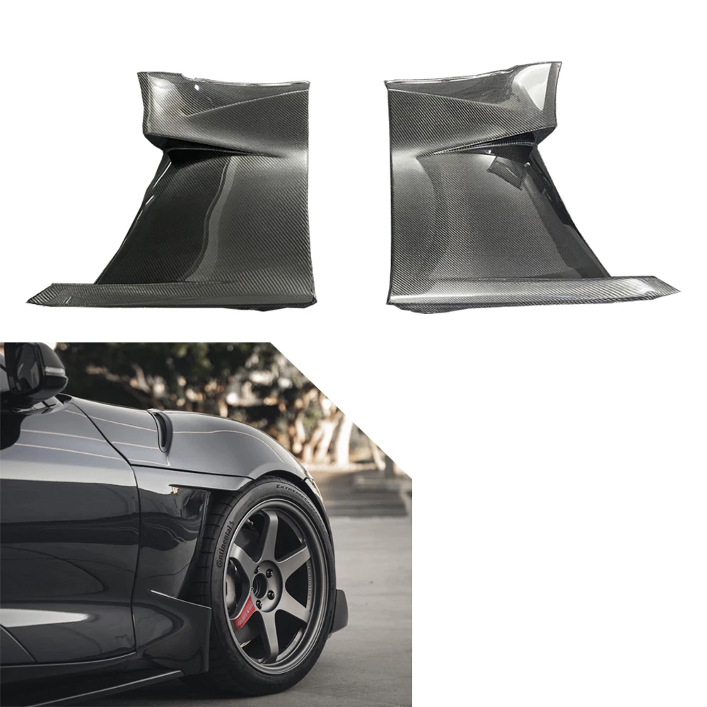 

Передние крылья в стиле Evs, боковое крыло из углеродного волокна для Toyota Gr Supra A90 A91 Mkv