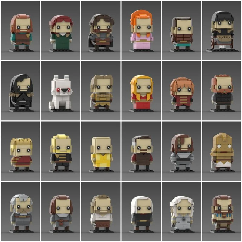 3579 قطعة MOC لعبة العروش الموسم 1 حزمة Brickheadz اللبنات هدية مثالية للبناء الاحتفالي المغامرات هدية #1