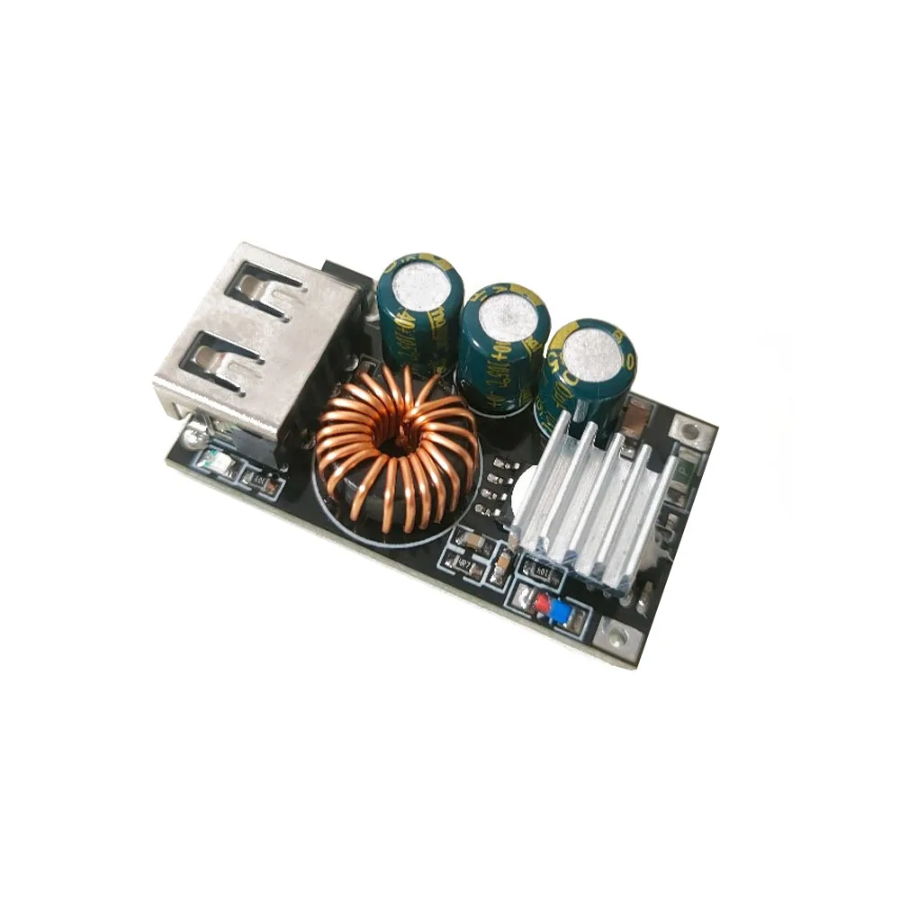 QC4.0 QC3.0 USB Mobile Phone Quick Charge Power Module Power Bank 5A Boost Charger Circuit Board Mobile Power Module