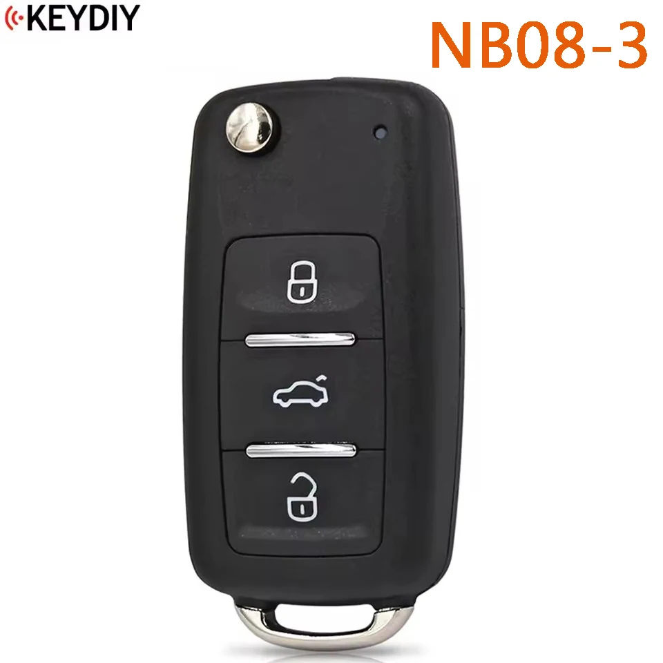 1 Piece KEYDIY NB08-3 NB08-4 Universal Remote Key KD NB Series for Volkswagen Type for KD900/KD-X2/URG200/Mini Programmer Tools