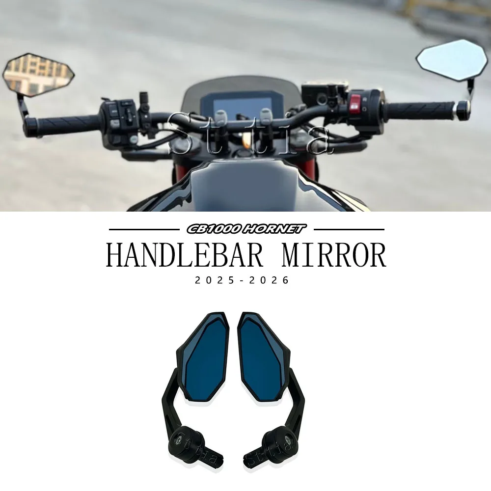

For Honda CB1000 Hornet CB 1000 CB1000 HORNET SP 2025 New Handlebar Rearview Mirror Motorcycle Aluminum Handle Bar End Mirrors