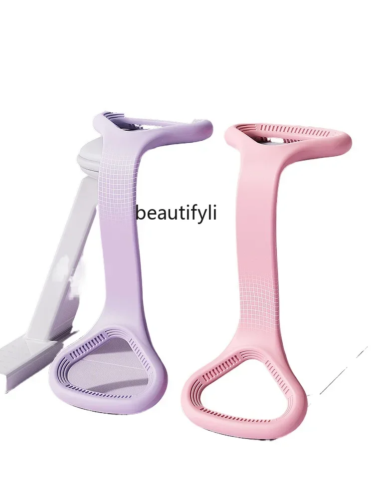 lt 8-character pull device women's open back beautiful back stretching elastic belt home yoga