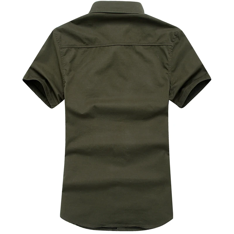 

New 2025 Men's Outdoor Versatile Loose Short Sleeve Shirt Summer Large Size Casual Workwear Thin Cotton Standard Fit Washed