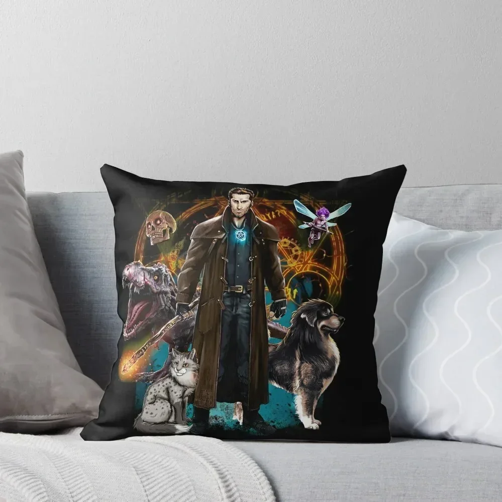 

Friends of Harry the Random Destruction Dresden Throw Pillow Marble Cushion Cover ornamental pillows pillow
