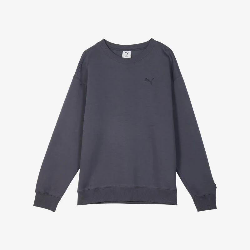 

Оригинальный свитшот Puma 2025 года, весенняя новинка, унисекс, свободный крой, спортивный, с круглым вырезом, трикотажный, 631385-69