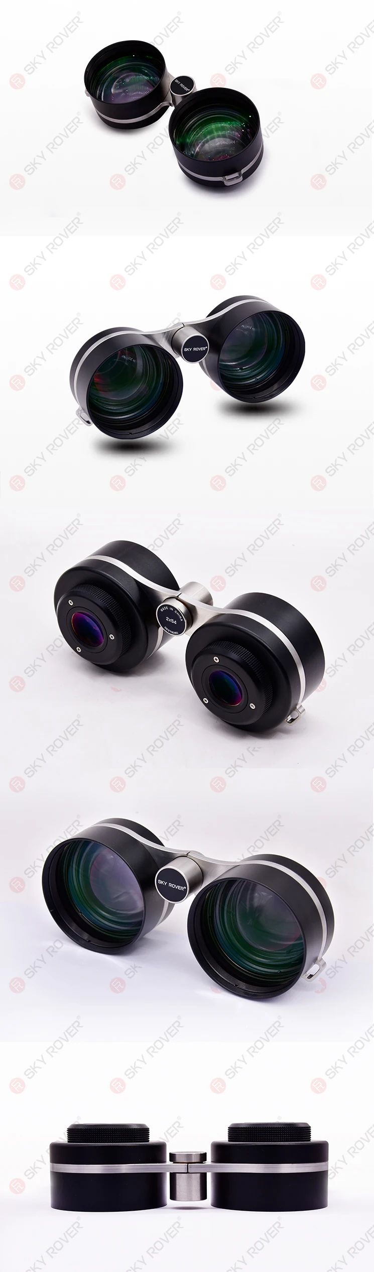 SKY ROVER 2x54 Konstellations-Fernglas FMC Ultraweitwinkel-Opernglas für Astronomische Beobachtung mit UHC-Filtern für Scharfe Sternbeobachtung – Detail 9