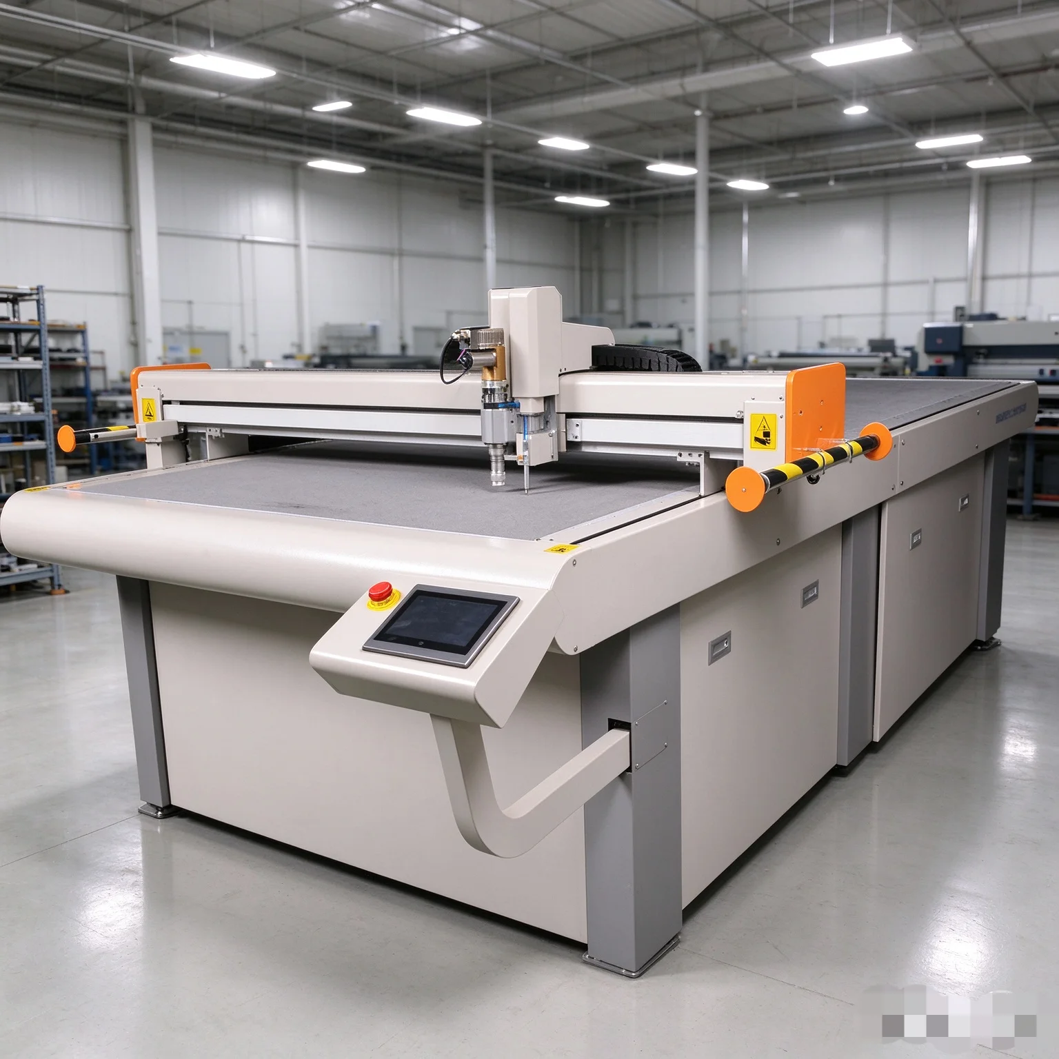 2026 CNC Vibrating Knife Cutting Machine for Packaging PVC Board Flatbed Cutting Tool
