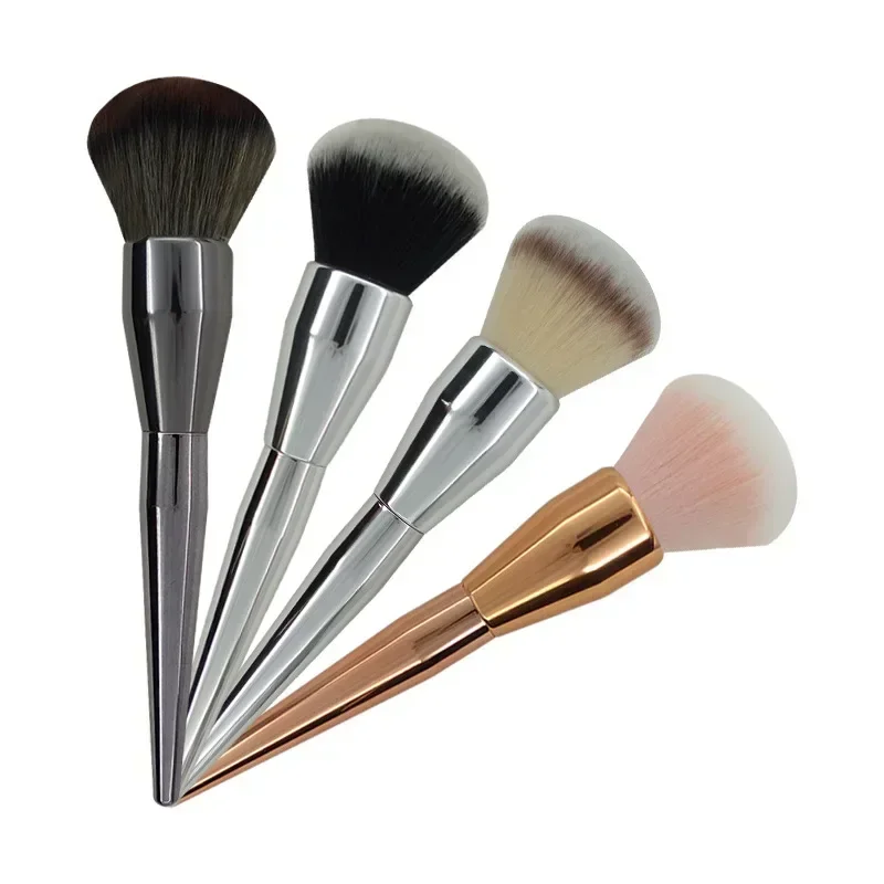 Loose Powder Brush Rose Gold Cosmetic Brush Popular Beauty Tools Factory Outlet