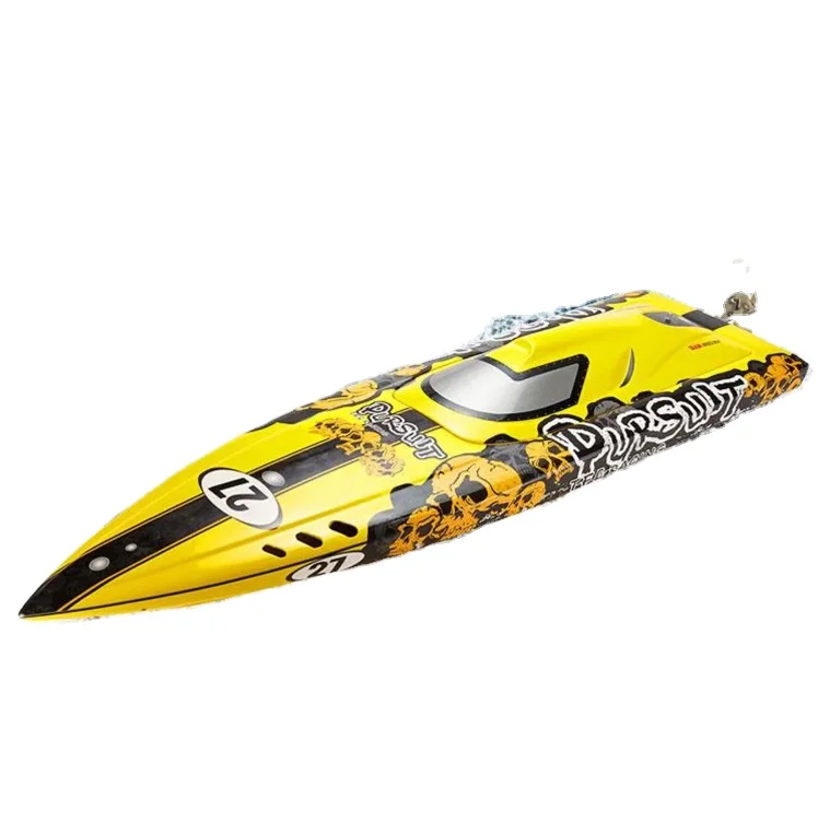

TFL Model Boat 1106L-F Electric Remote Control Glass Fiber Hull Integrated Shaft Mouse Tail Anti-Topple RC Boat Ship Toys Chaser