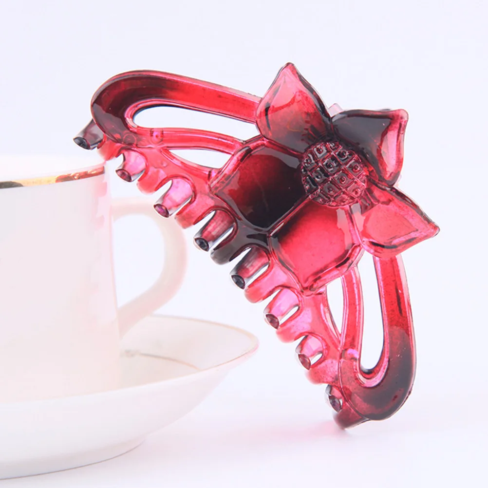 

6 pcs Sunflower Hair Clips for Women Girls Durable Plastic Metal Chunky Jaw Barrettes Easy Wear Stylish Accessories Teen