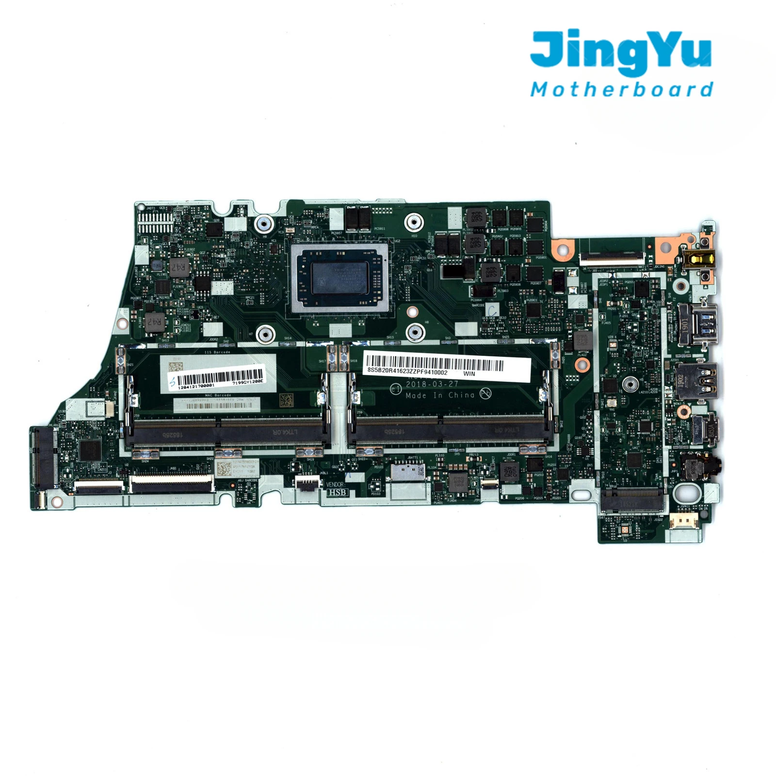 

For Lenovo Yoga 530-14ARR Flex 6-14ARR Motherboard NM-B781 5B20R41609 Mainboard CPU R3-2200U UMA 100% Tested Ok