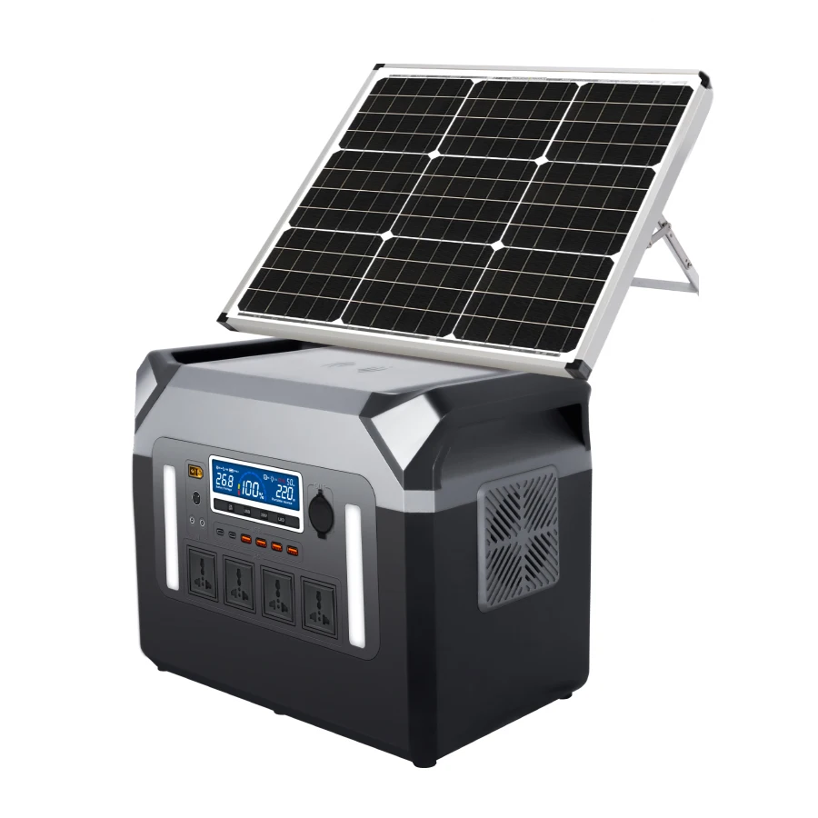 

China Manufacturer 220v Power Bank Portable Camping Solar System for Home