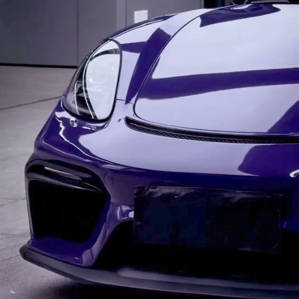 

Car Sticker Wrap Vinyl Film Platinum Ultra Violet Color Change PET Bubble Free Wrapping Decal Car Sticker Interior Exterior