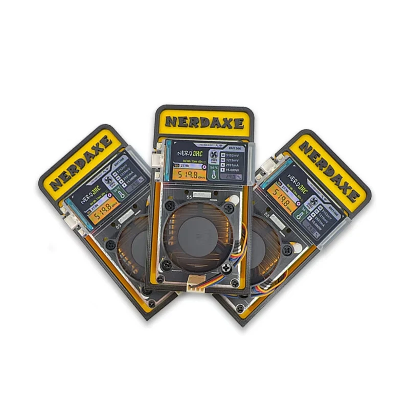 Bitcoin ASIC Micro Miner Nerdaxe Miner 500Gh/S S19XP Bitaxe Nerdminer BM1366 Lotteria Minatore minerario con display