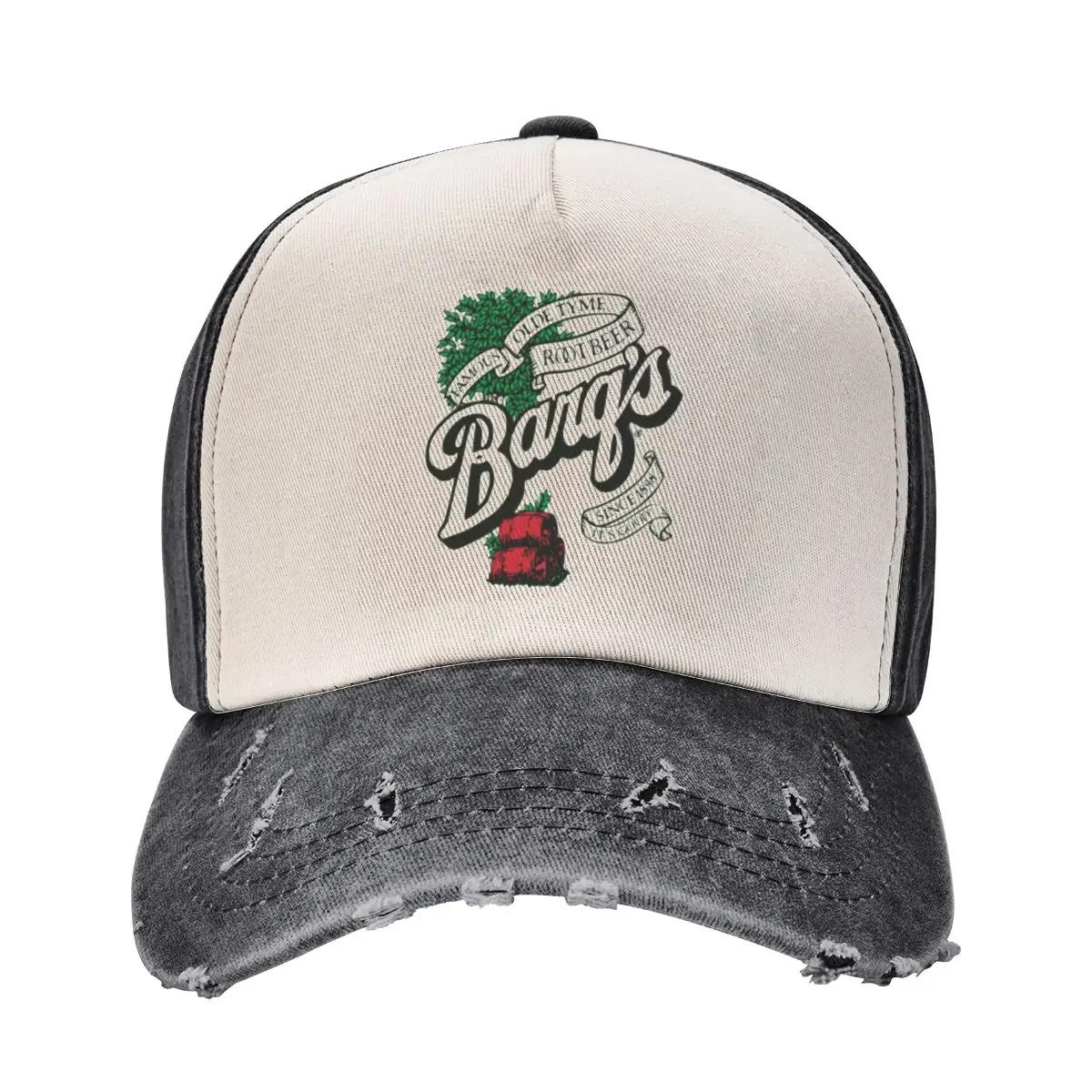 

Barq's Root Beer Logo Classic T-Shirt Baseball Cap Golf fashionable beach hat Wild Ball Hat Caps For Men Women's