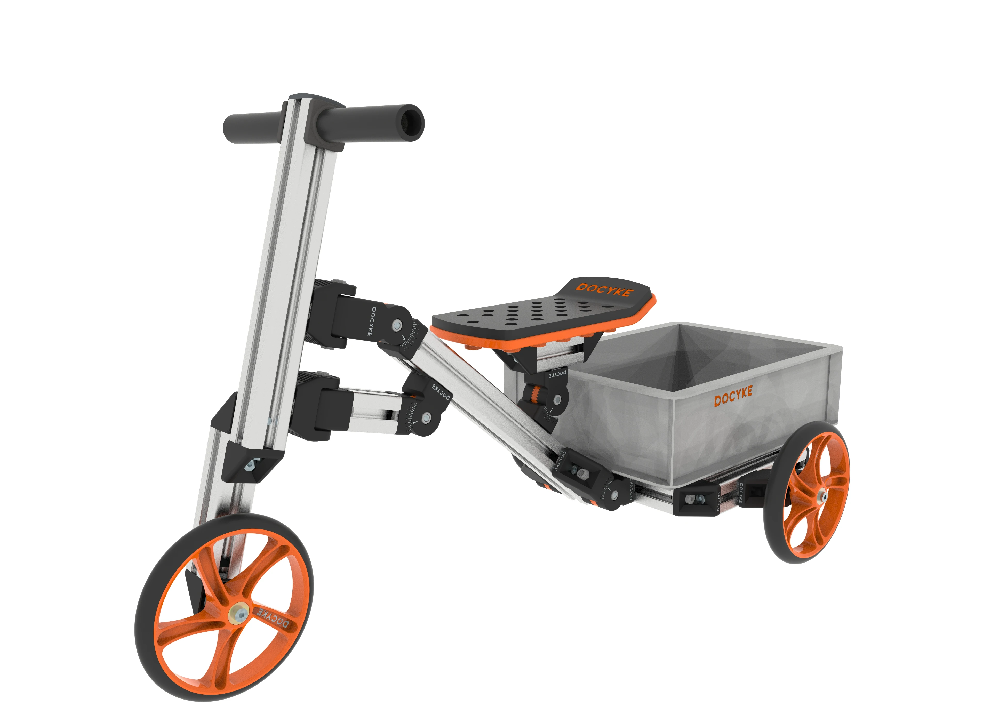 Kidrock Buildable Kit 20 In 1 Kids Balansfiets Geen Pedaal Speelgoed Voor 1 Tot 6 Jaar Bouwpakket Kids Sit/Stand Scoot