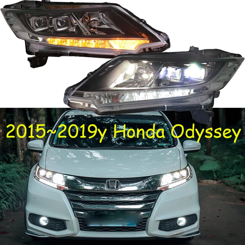 

2015~2019y car bupmer head light for Odyssey headlight car accessories All in LED fog for Odyssey headlamp