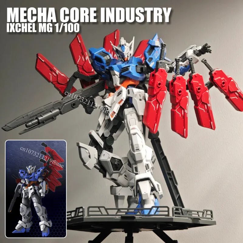 

В наличии Mecha Core Industry IXCHEL MG 1/100 MOON Сборочная модель Комплект игрушек Фигурки робота Наборы пластиковых моделей Подарки