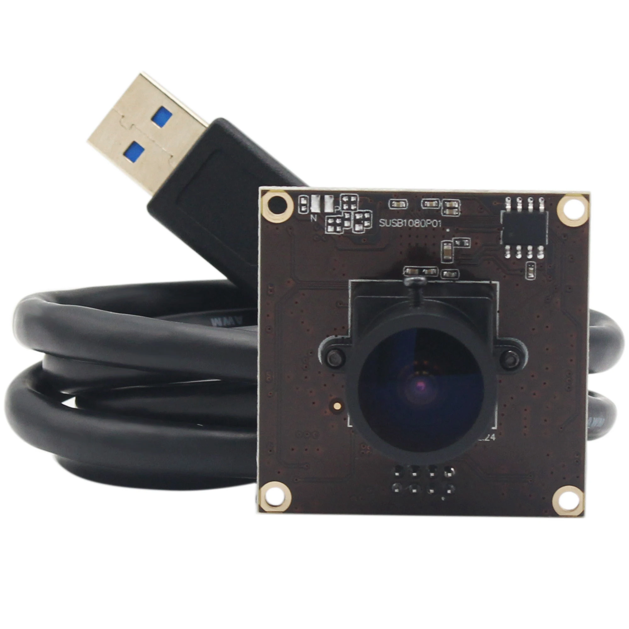 ELP Industrial MJPEG YUY2 50fps 1080P Wide angle IMX291 CMOS Sensor USB3.0 SCamera For HD Video Camcorder