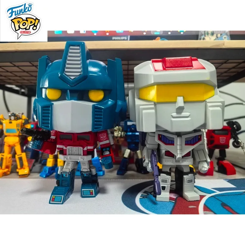 

Genuine FUNKO POP Original Transformers Optimus Prime Train G1 Mobile Phone Model Collection Holiday Gift Spot