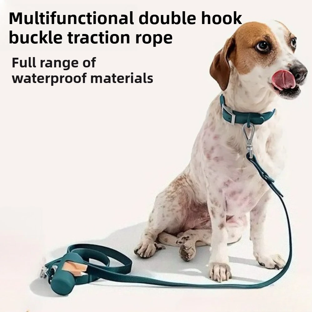 

Winter Waterproof Dog Leash PVC Coated Webbing Pet Training Tracking Safety Rope