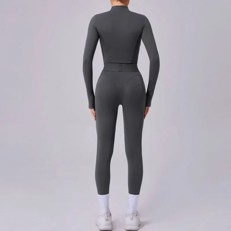 Side Net Breathable Yoga Jumpsuit Set Sports Fitness Briefs Shape Waist Splicing Rubber Band Tight Workout Gym Leggings Bodysuit