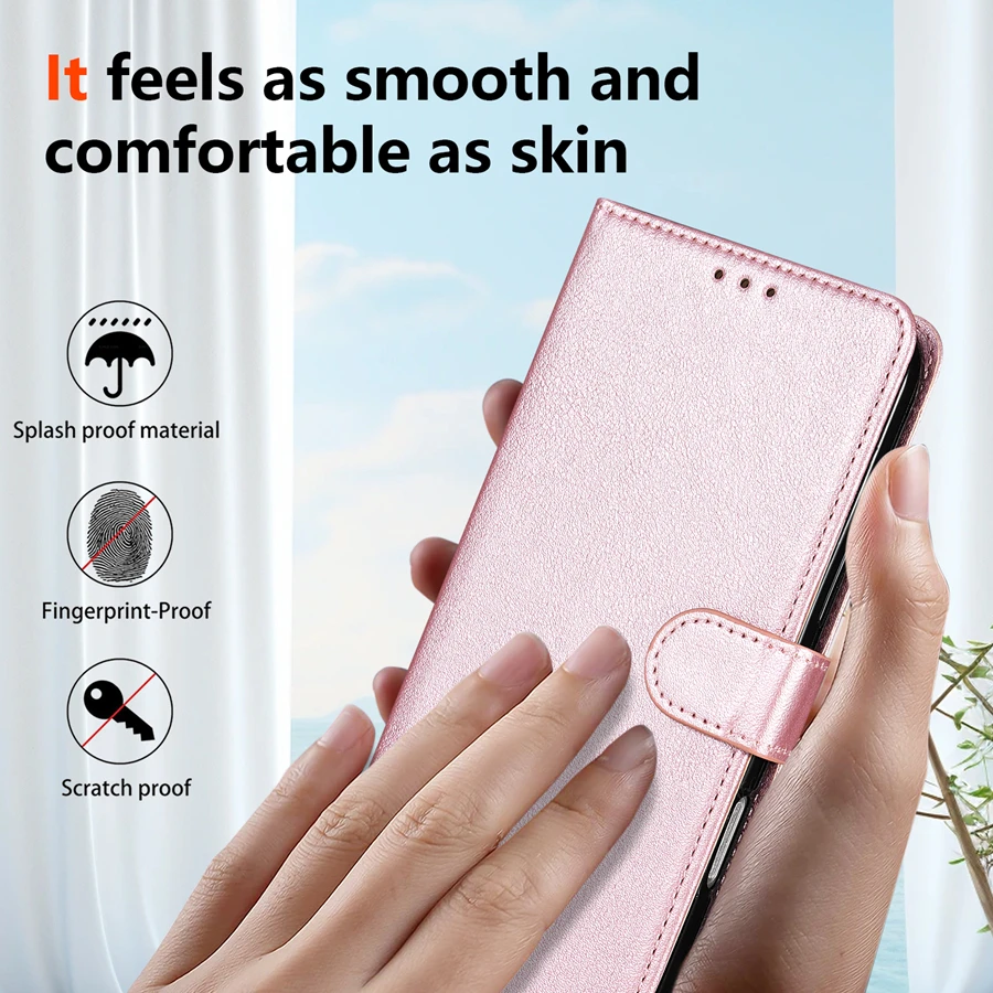 Wallet With Card Slots Classic Style Magnetic Flip Leather Case For iPhone 17 Air 17 Pro Max Shockproof Card Bag view 5