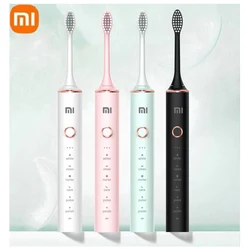 Xiaomi-cepillo de dientes eléctrico inteligente para el hogar, limpieza de dientes, protección de encías fuertes, cabeza suave, cepillo de dientes para estudiantes