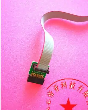 XILINX JTAG Pelat Penghubung Garis Unduh 14 Pin Putar 10 Pin Ke 2.54 Mm Hingga 2.0 Mm Hingga 1.27Mm Jarak
