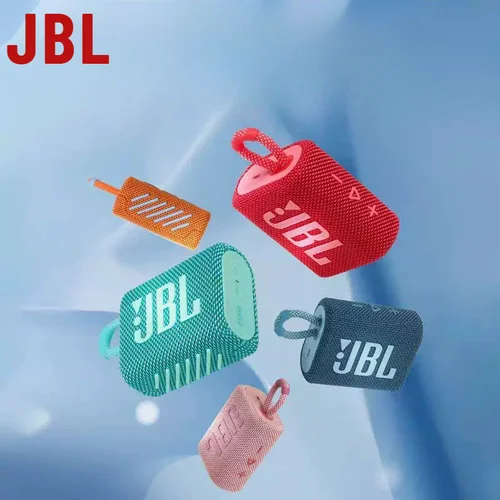 Imagen 2 del producto Altavoz Bluetooth Portátil Mini JBL GO3, Altavoz Inalámbrico de 5W con Resistencia al Agua IPX7 para Acampar al Aire Libre y la Playa