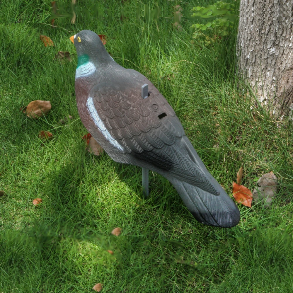 

GUGULUZA 1Pcs Pigeon Decoy Hunting Bait Shooting Trap Pest Control Garden Scarecrow 30cm for Home Garden Yard Decoration
