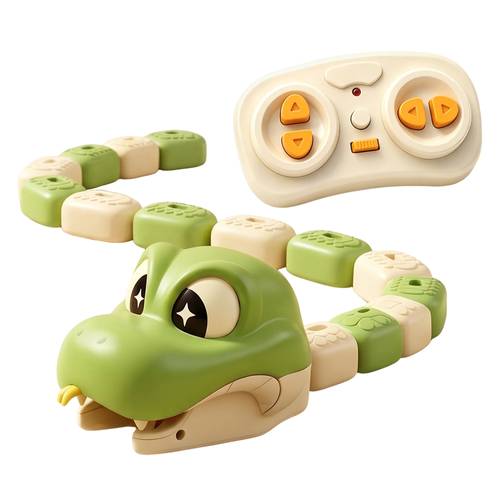 Remote Control Magnetic Snake Magnetic Toy Duel Parent Child Interactive Battle Magnetic Swallowing Snake Remote Control Car
