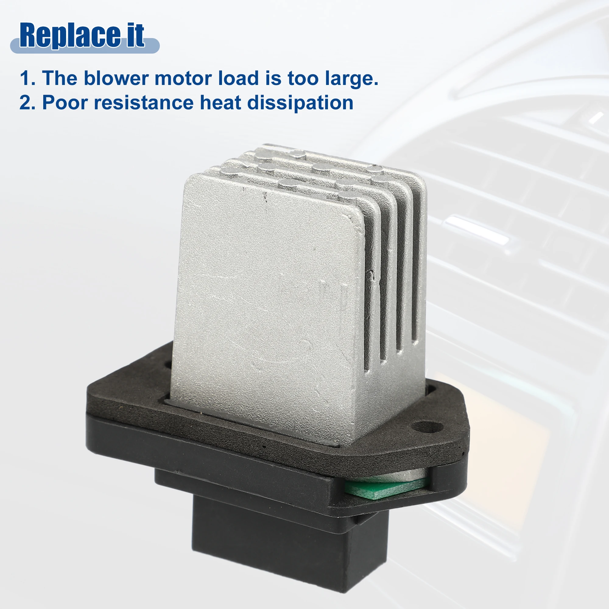 X Autohaux Car HVAC Blower Motor Resistor Heater for GM for Chevrolet for Optra for Lacetti for SUZUKI Forenza 2004-2007 9620745