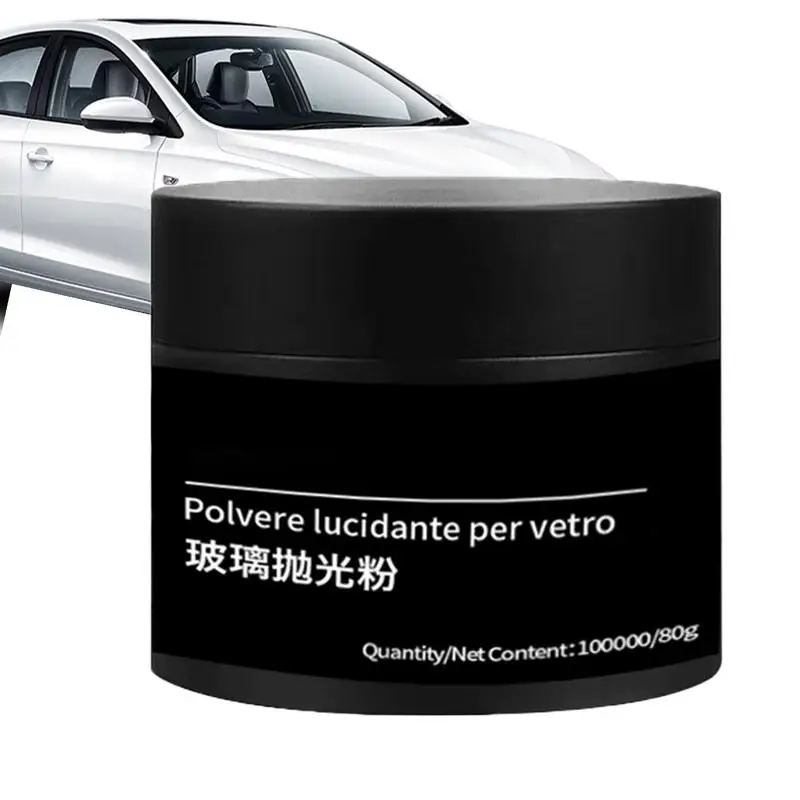Window Polish Powder Windscreen Glass Scratch Remover Car Windshield Glass Polishing Scratch Repair Powder For Auto Care