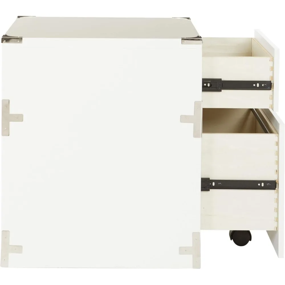 Wellington 2-Drawer File Cabinet, White