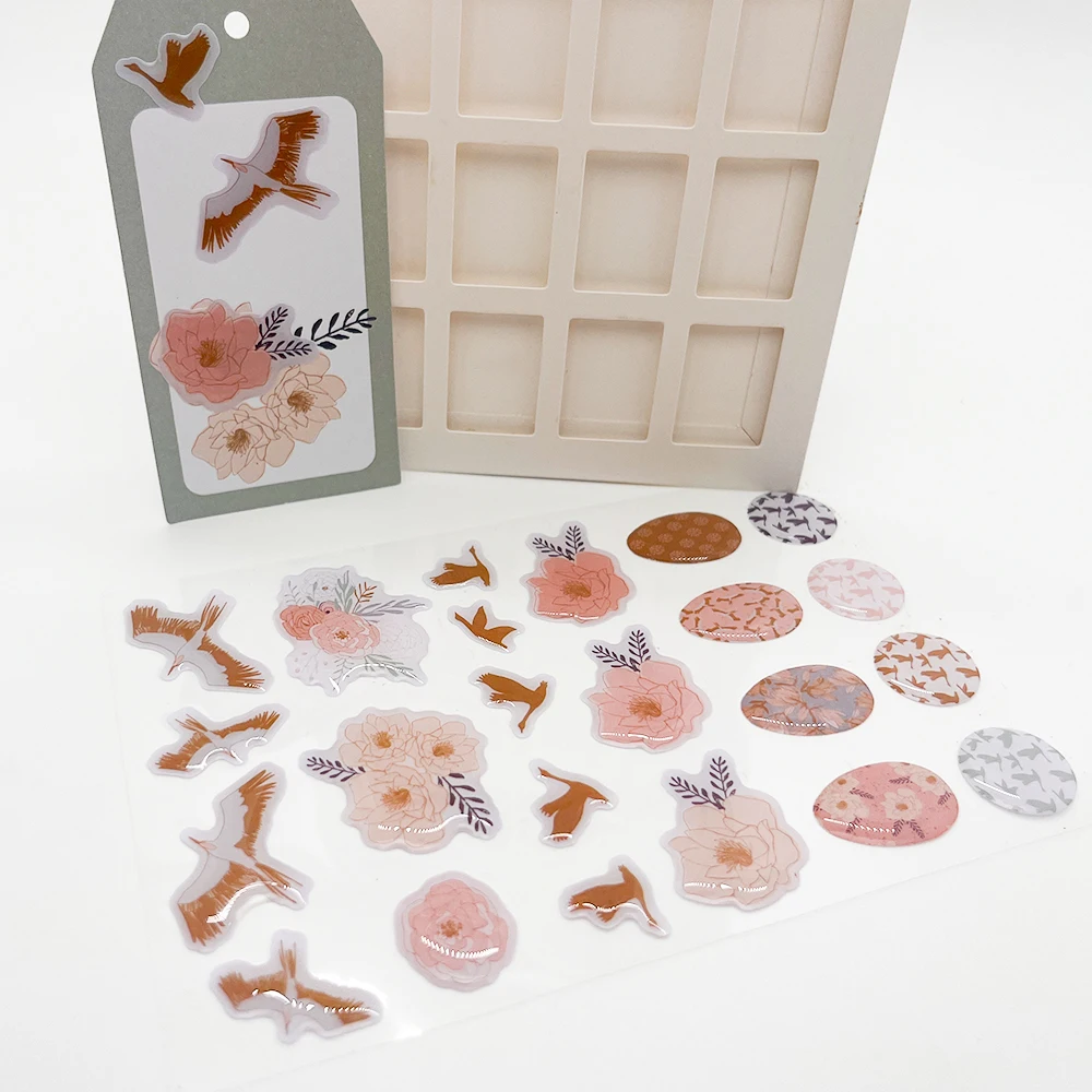 Kreativer Weg Neuer Anfang Scrapbooking Journaling Komplettsets Dekorative Papiere Stanzformen Journalkarten Aufkleber DIY Bastelset – Detail 25
