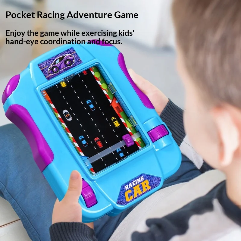 Boy's Gift Fun Adventure Racing Game Machine Simulation Racing Game Children's Educational Board Game Toys