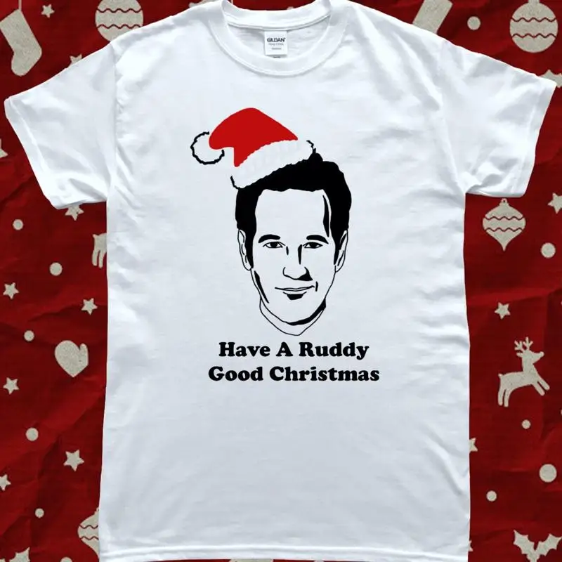 

Забавная рождественская футболка Ruddy Good Christmas Paul Rudd