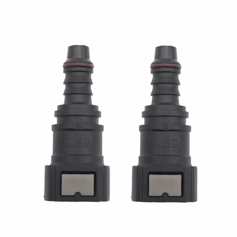 9.89 ID8 Curved Fuel Line Quick Connector, Urea Tube Fastener Pipe Fittings Gas Filter Fitting Fuel Quick Connector