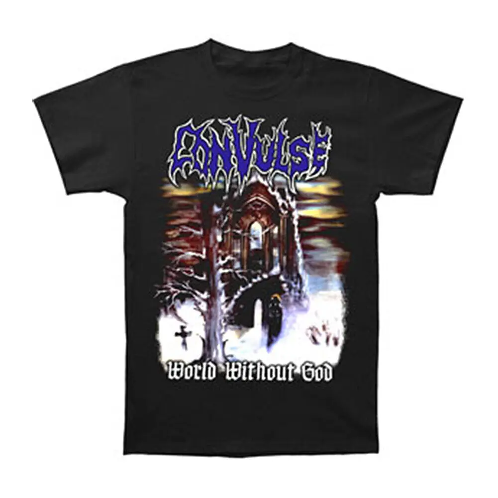 Men'S Convulse World Without God T Shirt Xxx Large Black