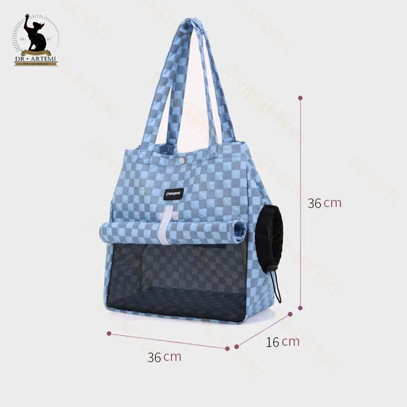 Portable Outgoing Puppy Cat Carrier Dog Walking Bags Pet Mesh Breathable Outgoing Travel Pets Shoulder Carrying Bags