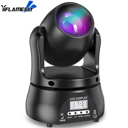 Yifflamefly Mini 40W Standaard Dmx512 13ch Beam Moving Head Light Podiumlicht Voor Dj Concertfeest Bruiloften Nachtclub Dance Hall