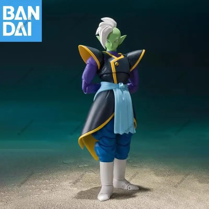 Echte Bandai S.h.figuarts Dragon Ball Super Zamasu 14Cm Pvc Original Anime Action Figur Modell Sammler Ornament Spielzeug Geschenk