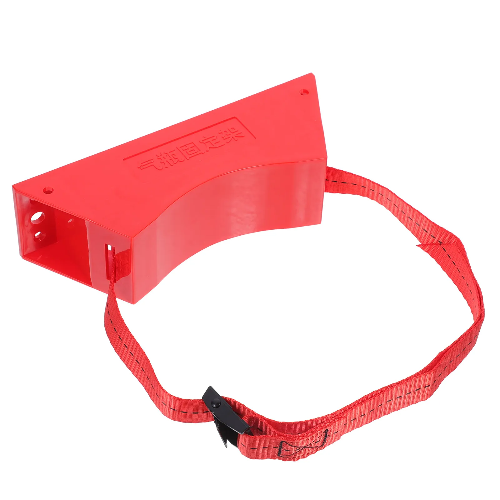 

Gas Cylinder Bracket Secure Plastic Iron High-Strength Strap for 40L Gas Cylinder Propane Tank Holder Wall Mount Expansion Tank